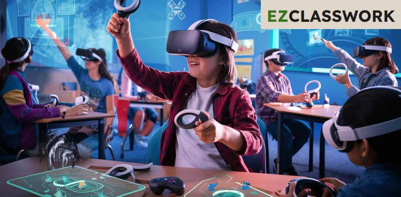 EzClasswork: Advanced Education through Inclusive Game-Based Learning